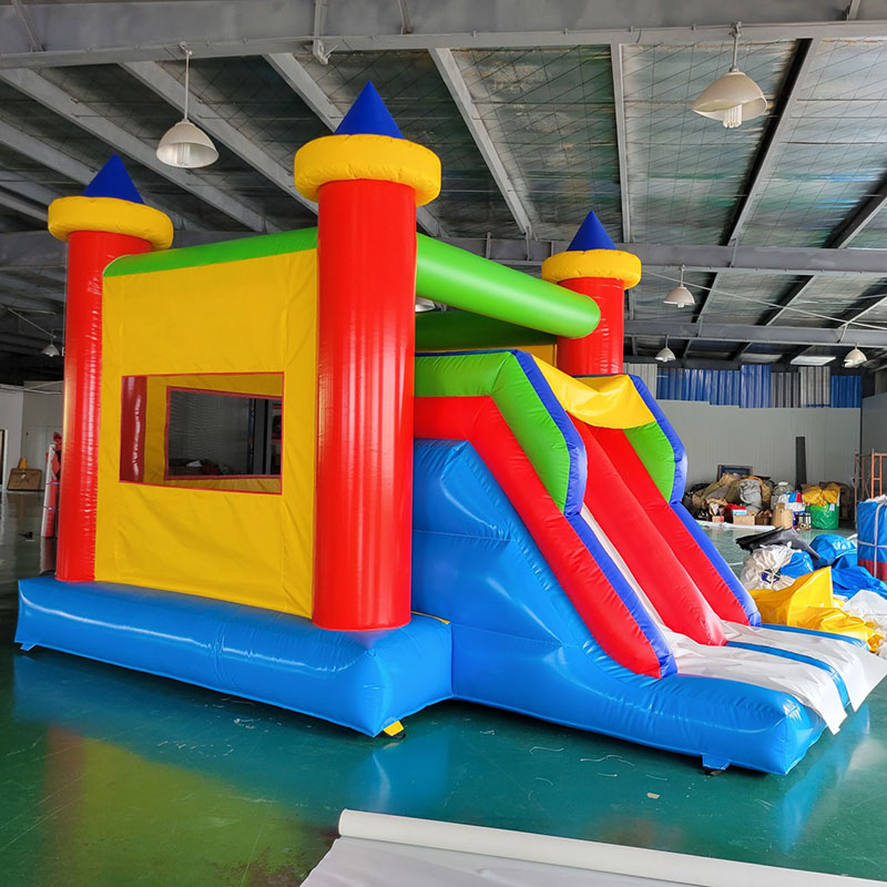 Kids Outdoor Jump House - Bounce House with Slide Jumping Castle
