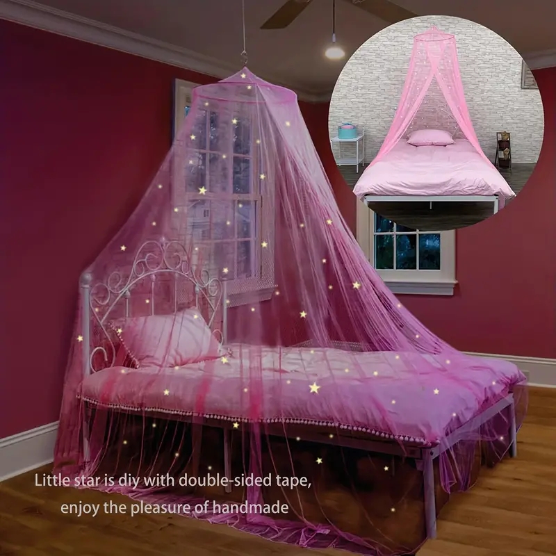 Kids Outdoor Wagon - Bed Canopy For Girls With Glowing