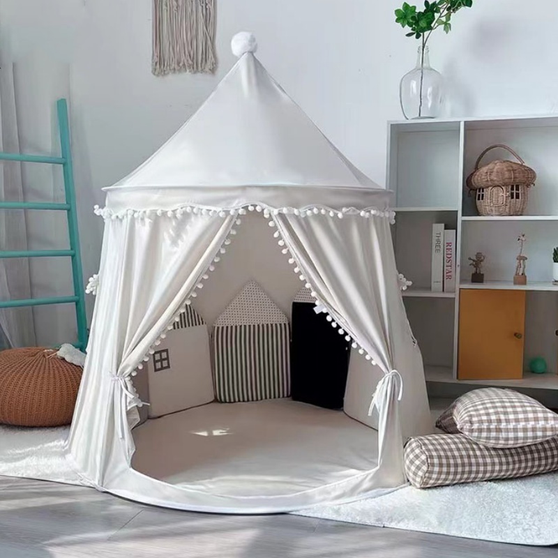 Kids Outdoor Fence - Large Teepee Tent for Kids Folding