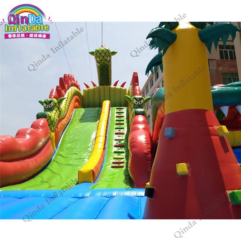 Kids Outdoor Jump House - 17*11m Large Inflatable Castle Bouncy Castle