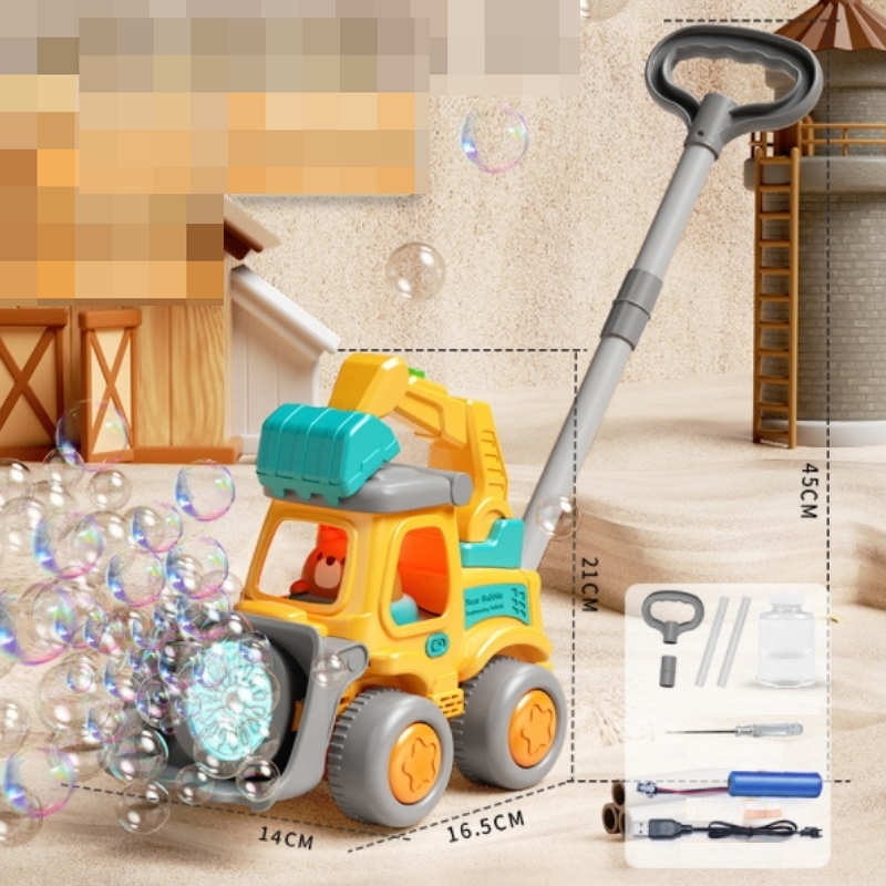 Hand-Pushed Electric Bubbles M - Kids Outdoor Wagon 评论和价格