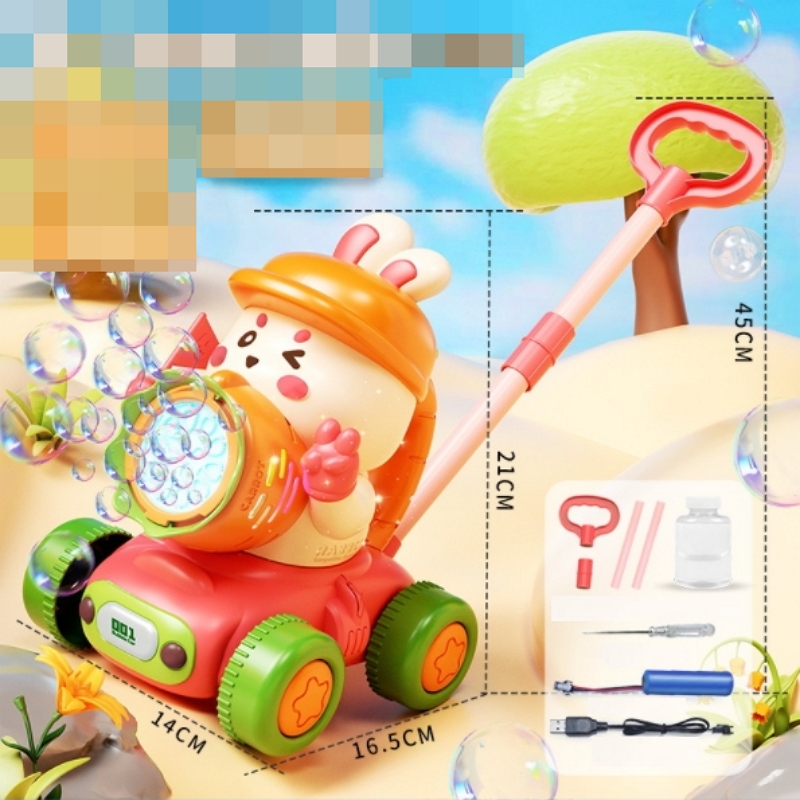 Hand-Pushed Electric Bubbles M - Kids Outdoor Wagon 评论和价格