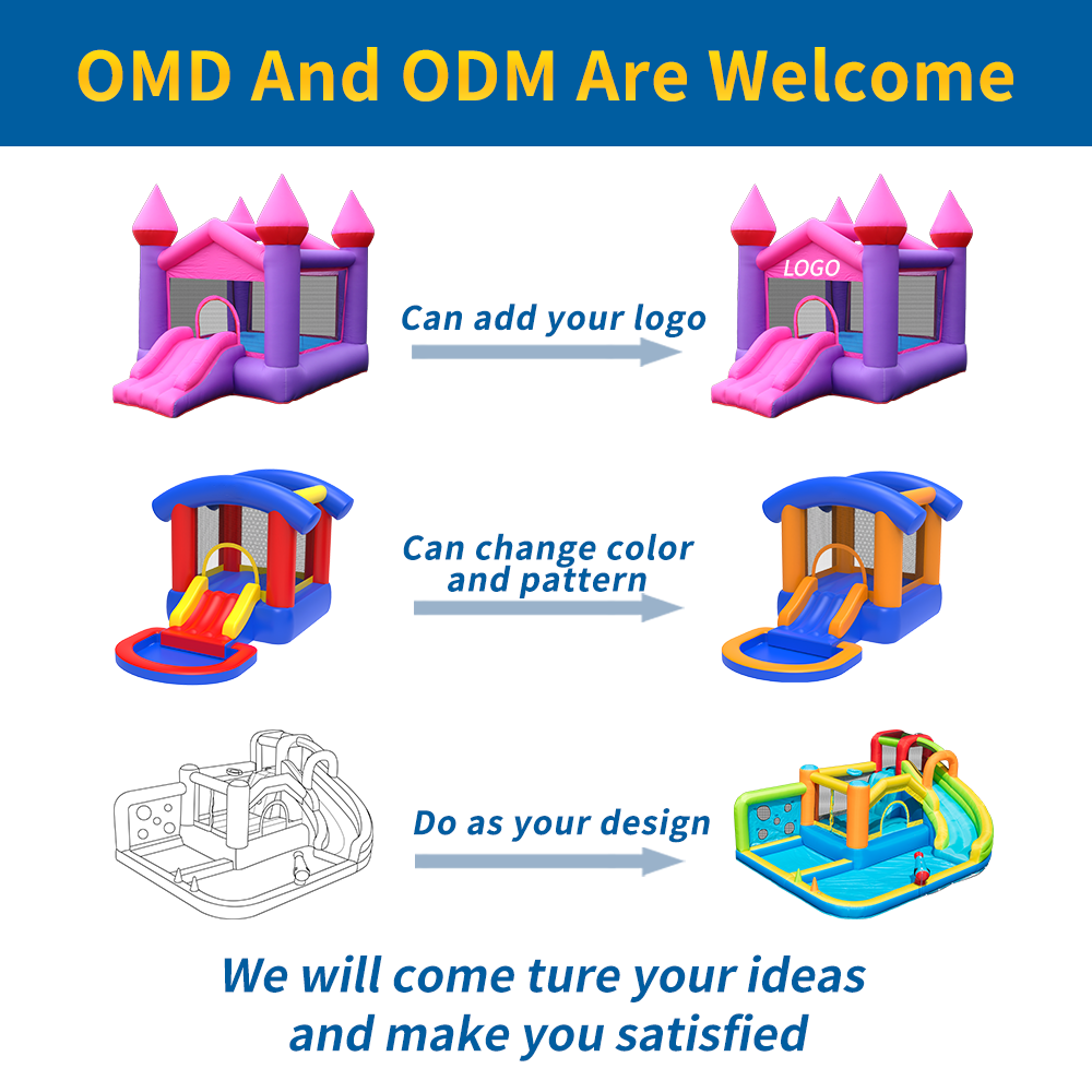 Custom Design NewTime Bouncing - Kids Outdoor Jump House 评论和价格