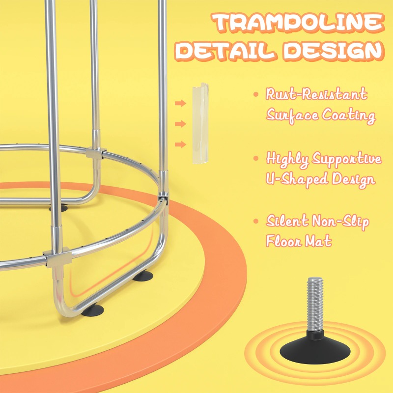 5FT Toddler Trampoline 8-in-1  - Kids Outdoor Hammock 评论和价格