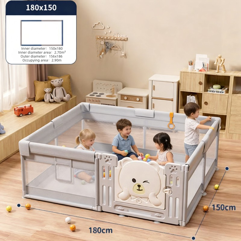 IMBABY 180x150cm Baby Playpen  - Kids Outdoor Fence 评论和价格