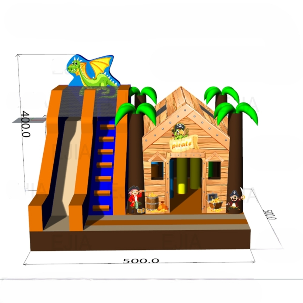 Portable Commercial 17FT Large - Kids Outdoor Jump House 评论和价格