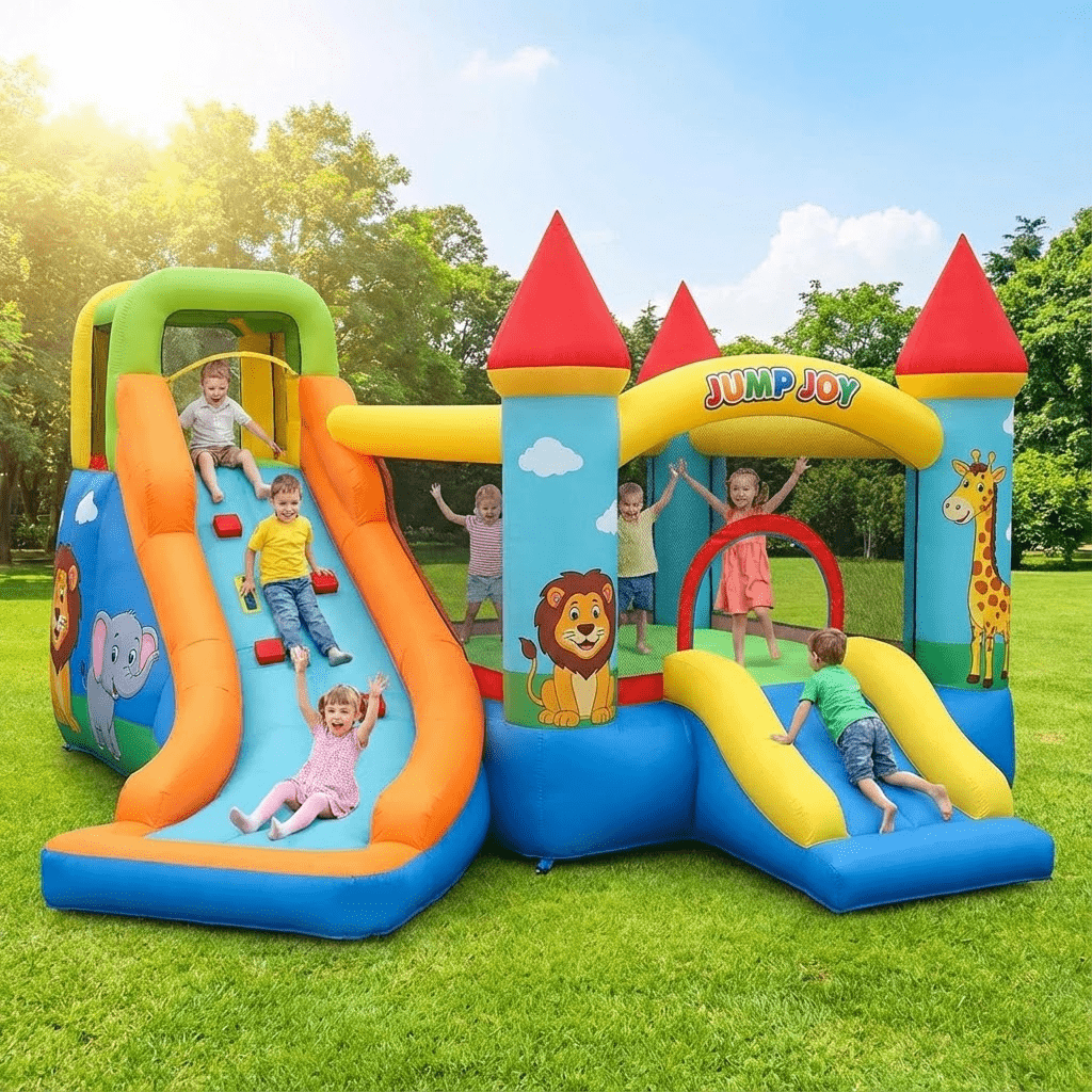 Customized Heavy Duty Commerci - Kids Outdoor Jump House 评论和价格