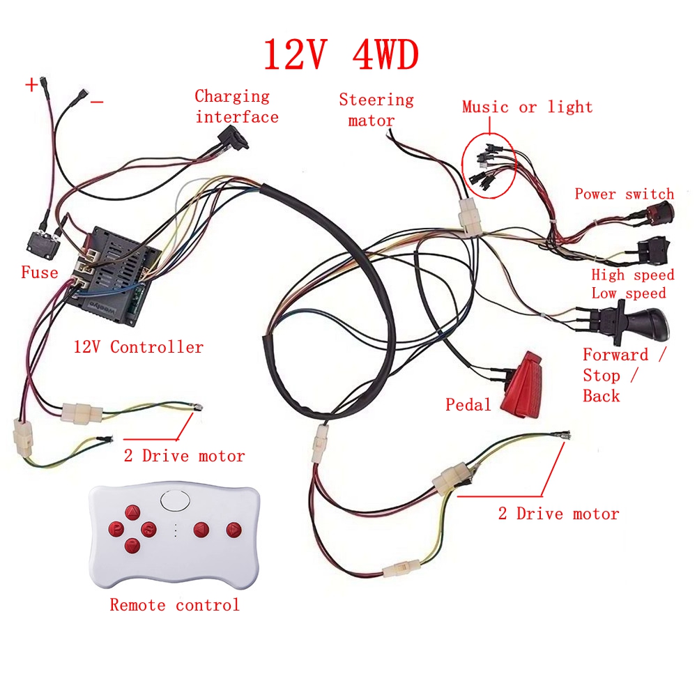 Child electric car DIY modifie - Kids Outdoor Car 评论和价格