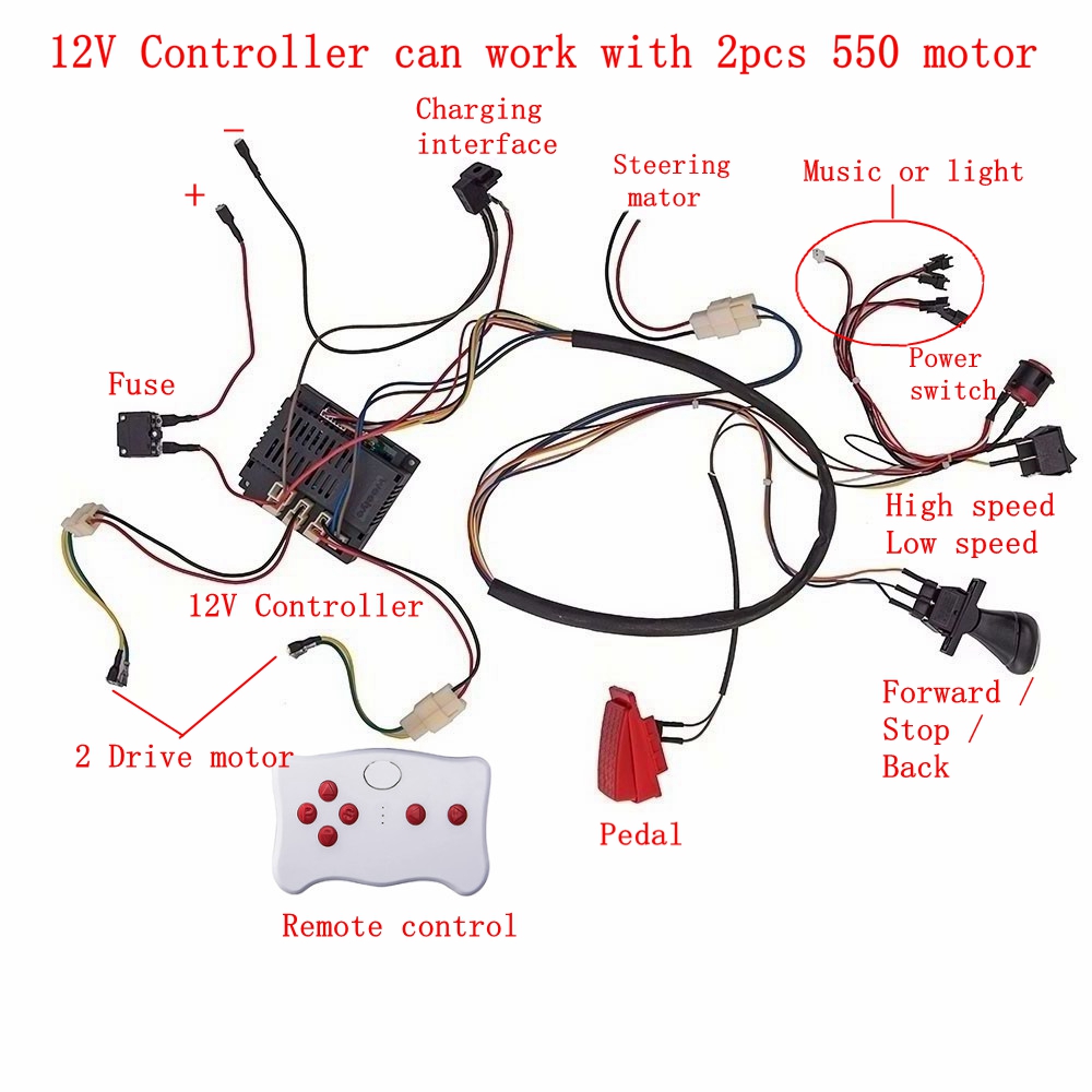 Child electric car DIY modifie - Kids Outdoor Car 评论和价格