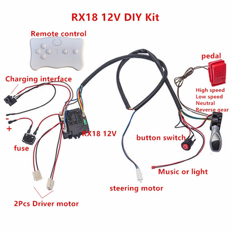 Child electric car DIY modifie - Kids Outdoor Car 评论和价格