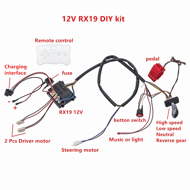 Child electric car DIY modifie - Kids Outdoor Car 评论和价格