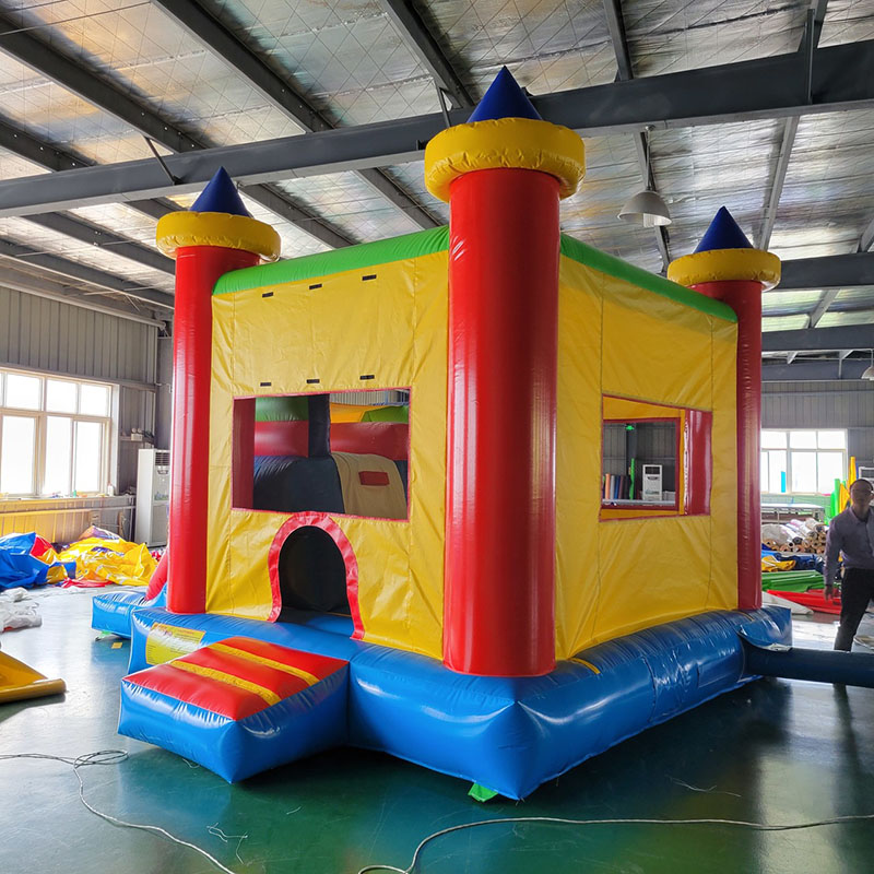 Bounce House with Slide Jumpin - Kids Outdoor Jump House 评论和价格