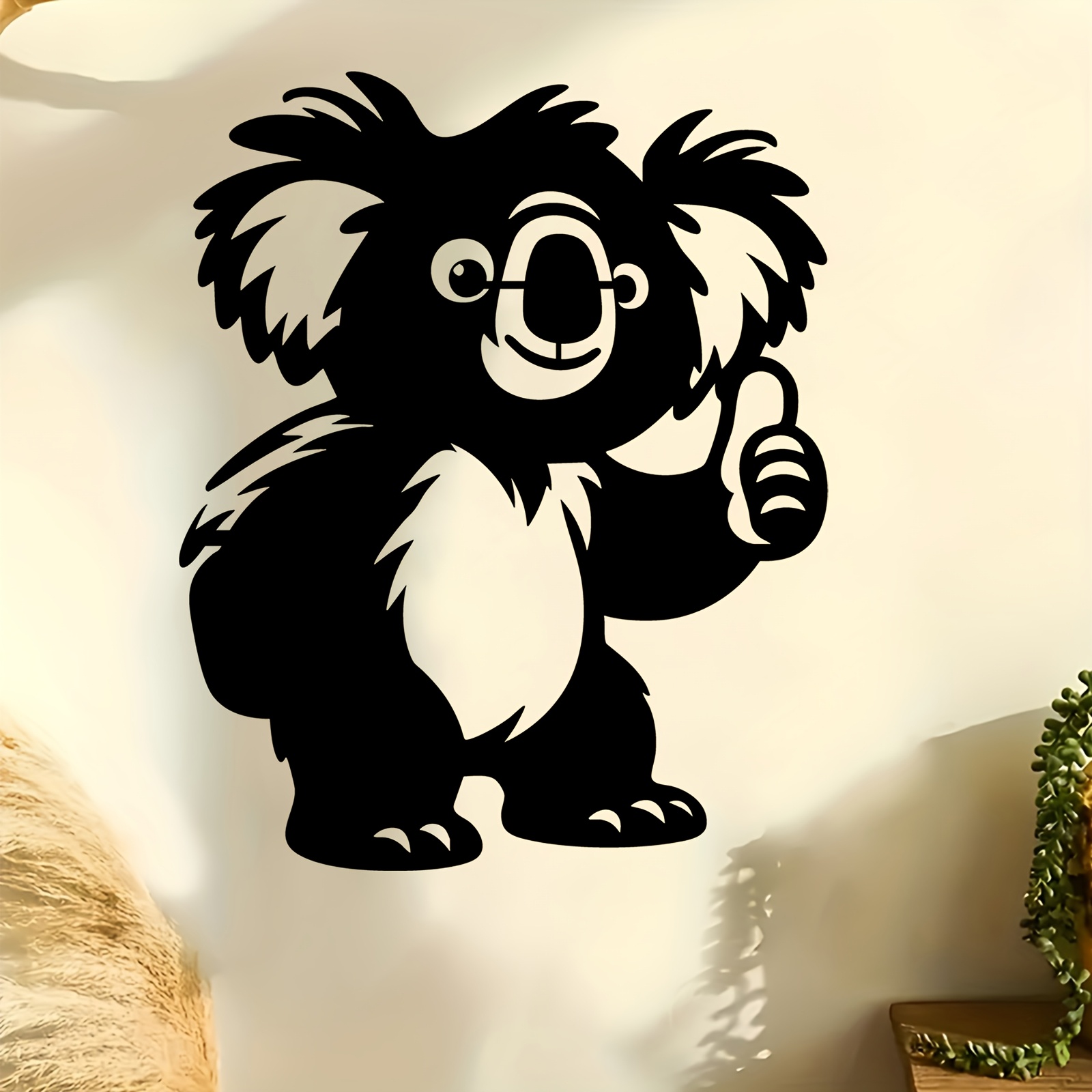 1PC Cute Koala Aluminum Metal  - Kids Outdoor Fence 评论和价格