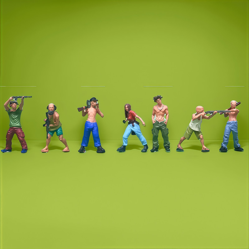 Diorama 1/64 Gang Member Robbe - Kids Outdoor Sandbox 评论和价格