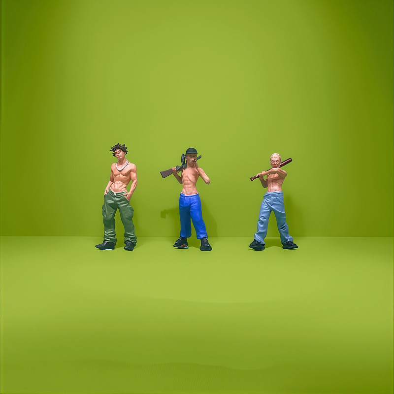Diorama 1/64 Gang Member Robbe - Kids Outdoor Sandbox 评论和价格