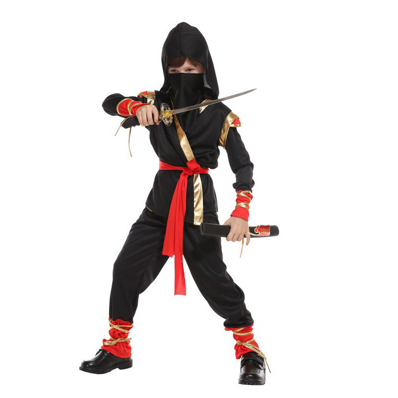 Carnival Boys Child Ninja Cost - Kids Outdoor Ninja Warrior Course 评论和价格