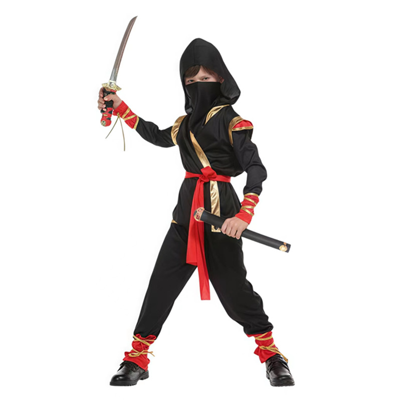 Carnival Boys Child Ninja Cost - Kids Outdoor Ninja Warrior Course 评论和价格
