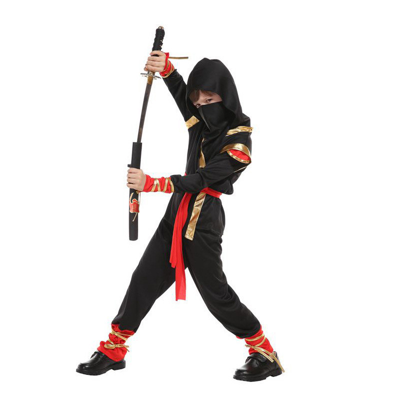 Carnival Boys Child Ninja Cost - Kids Outdoor Ninja Warrior Course 评论和价格