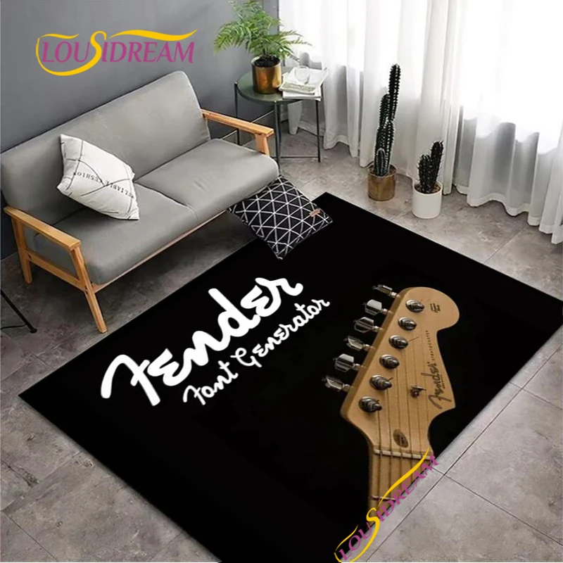 Fender Burning Guitar Pattern  - Kids Outdoor Yoga 评论和价格