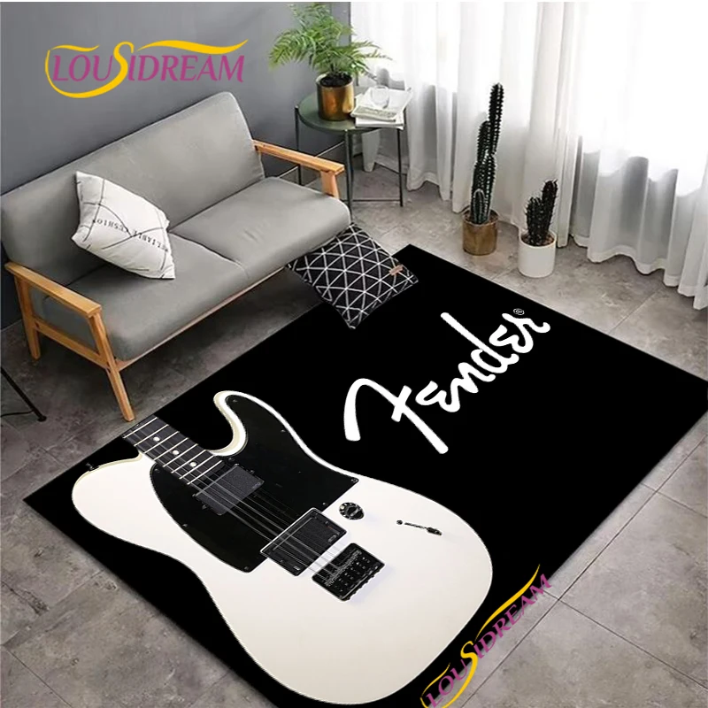 Fender Burning Guitar Pattern  - Kids Outdoor Yoga 评论和价格