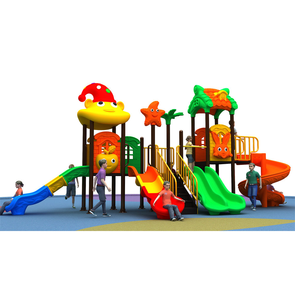 China Manufacturer Cheap Play  - Kids Outdoor Jungle Gym With Slide 评论和价格