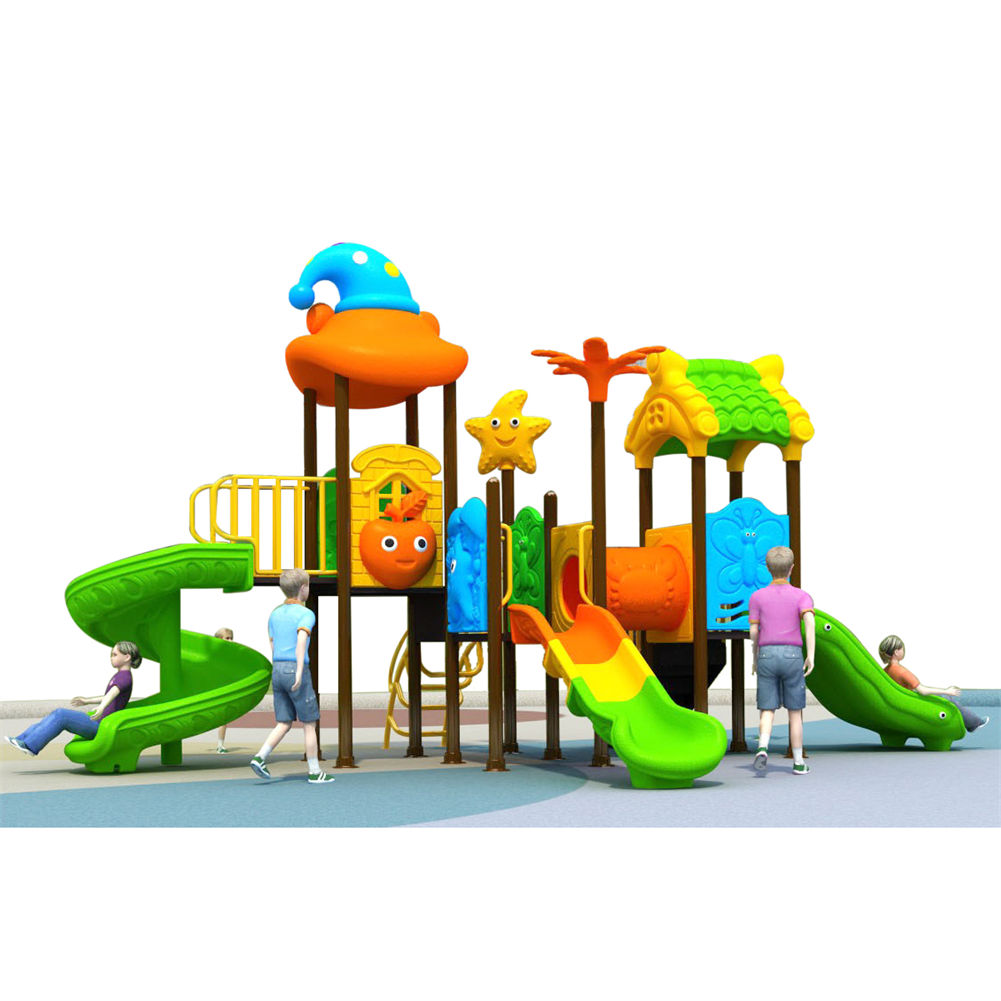 China Manufacturer Cheap Play  - Kids Outdoor Jungle Gym With Slide 评论和价格