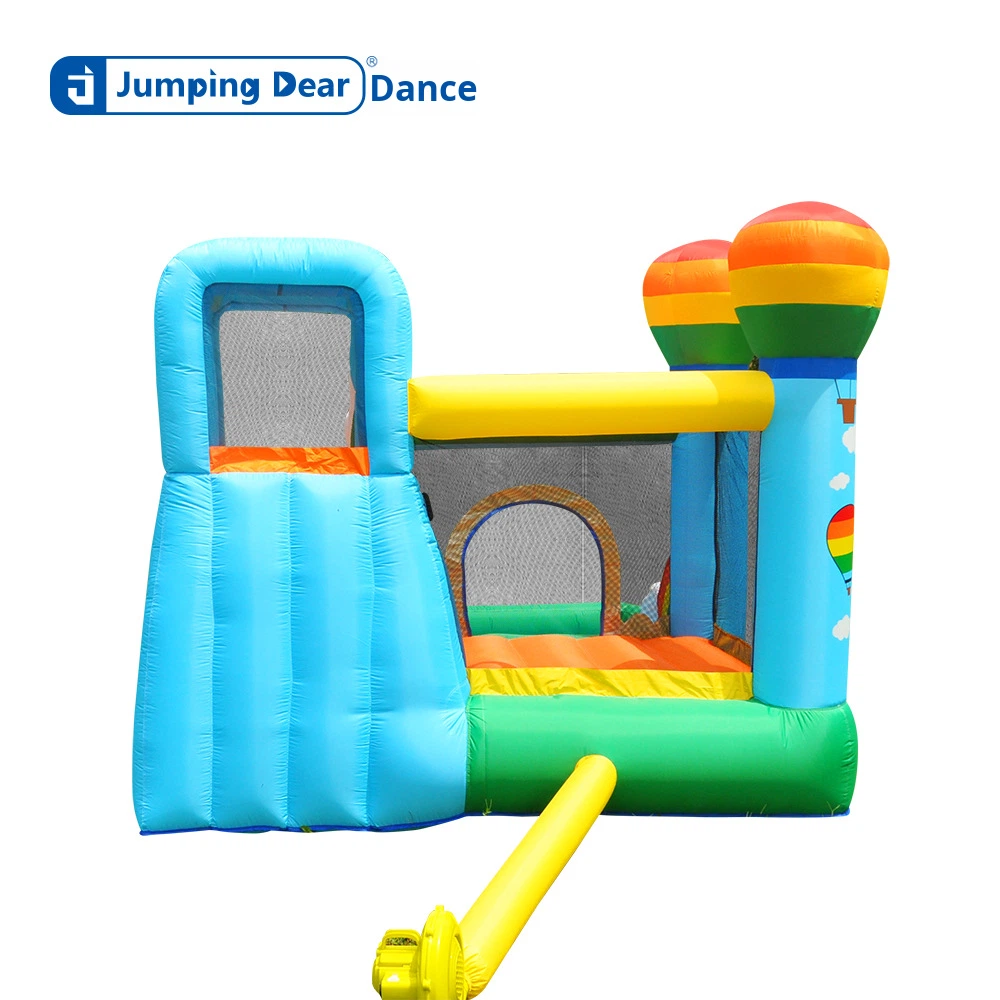 Kids Inflatable Castle with Sl - Kids Outdoor Jump House 评论和价格