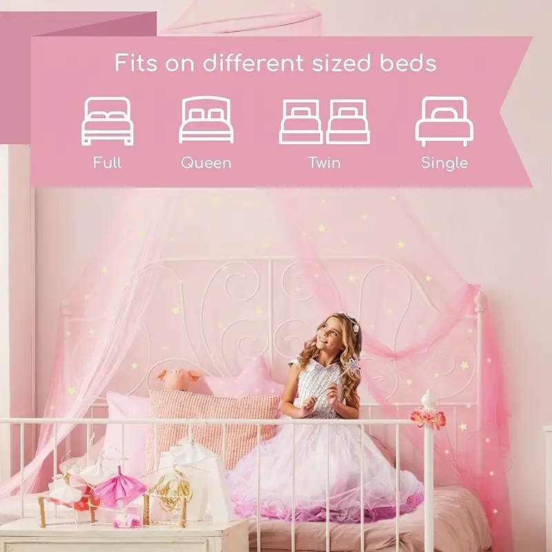 Bed Canopy For Girls With Glow - Kids Outdoor Wagon 评论和价格