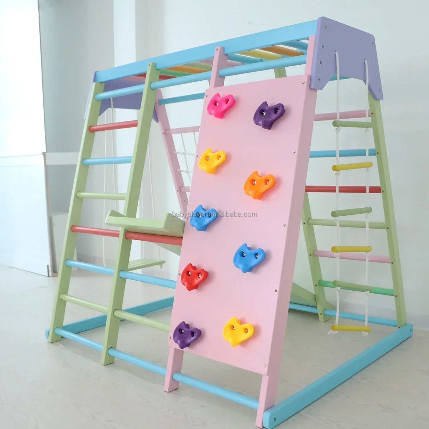 Wholesale Children Toddler Kid - Kids Outdoor Jungle Gym With Slide 评论和价格