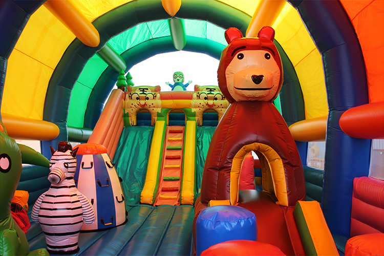 Commercial Inflatable Fun City - Kids Outdoor Fence 评论和价格