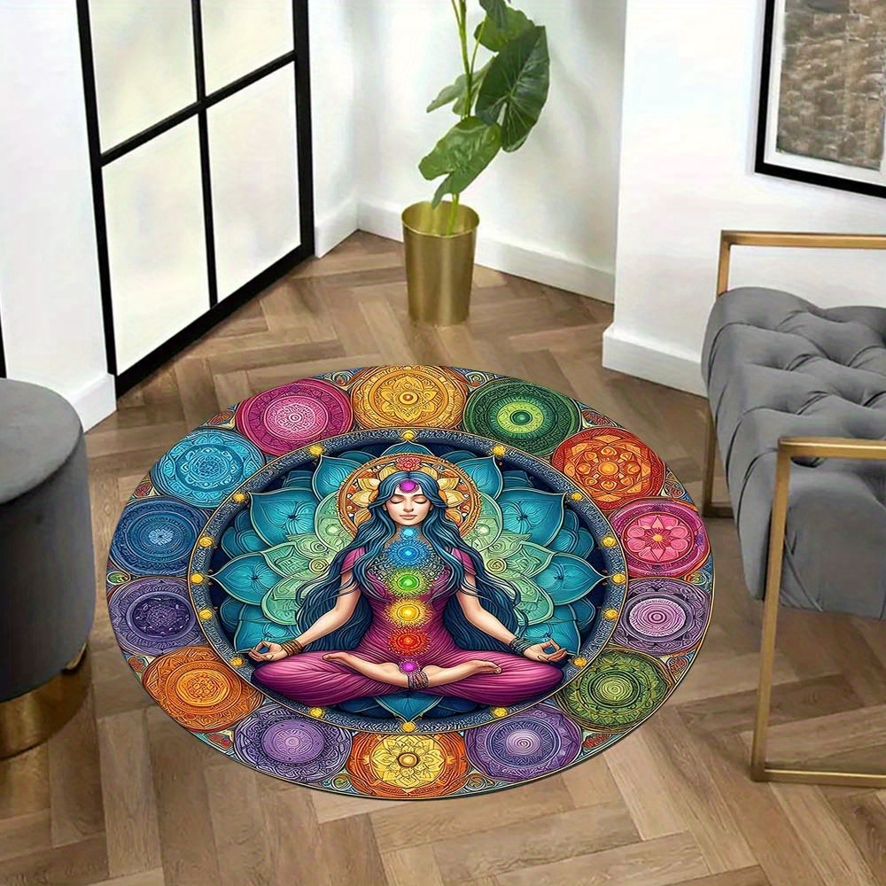 Colorful Chakra Meditation Yog - Kids Outdoor Yoga 评论和价格