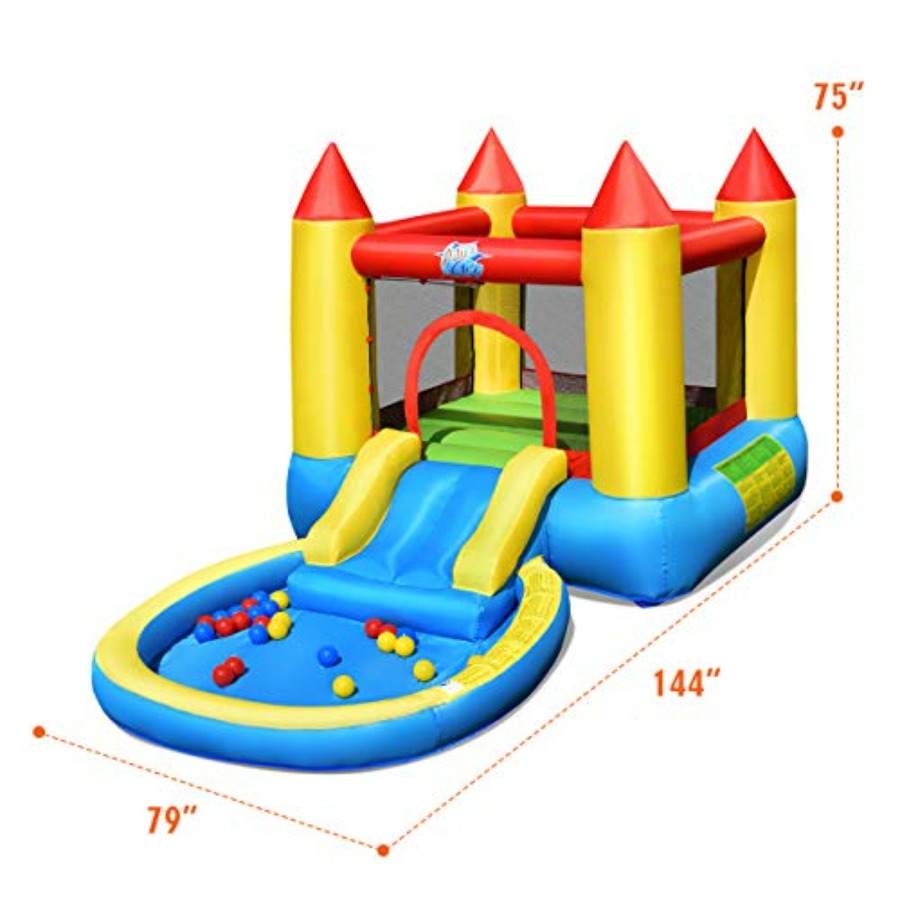 Outdoor backyard inflatable bo - Kids Outdoor Jump House 评论和价格