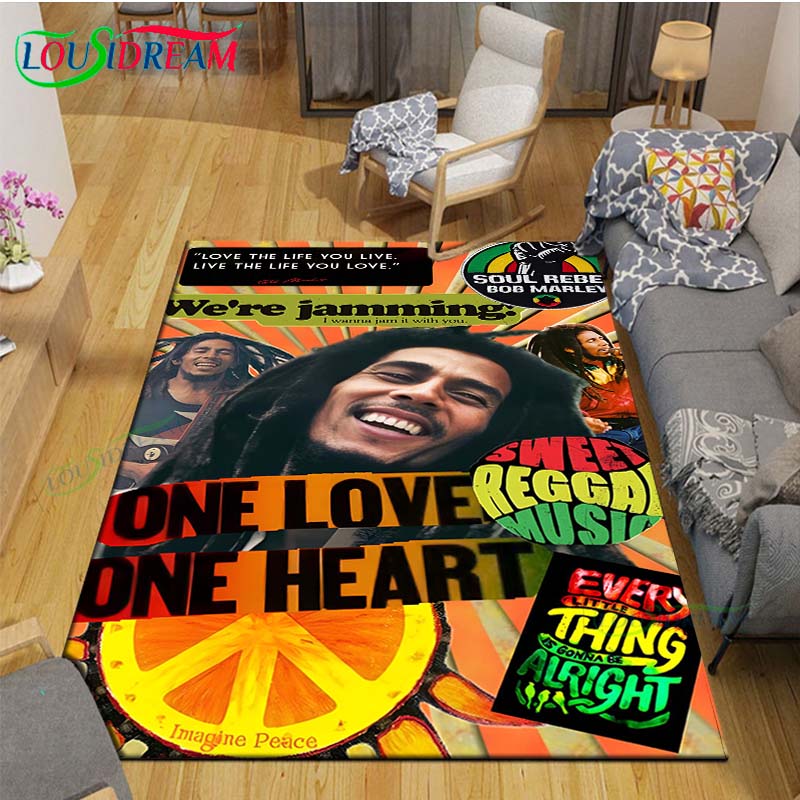 Pop Singer R-Reggae Bob Marley - Kids Outdoor Yoga 评论和价格