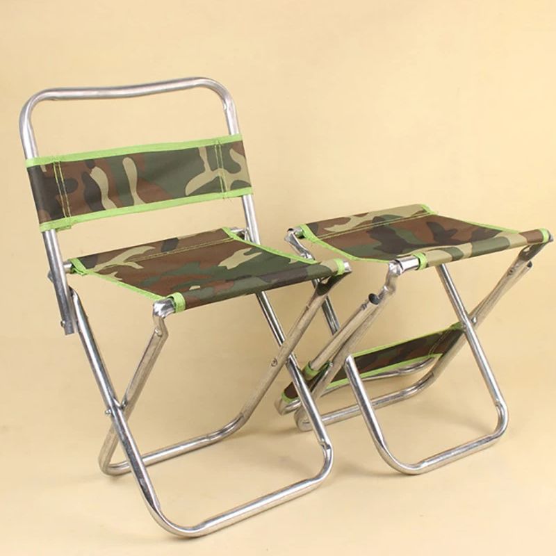 Camouflage Folding Stool with  - Kids Outdoor Lounge Furniture 评论和价格