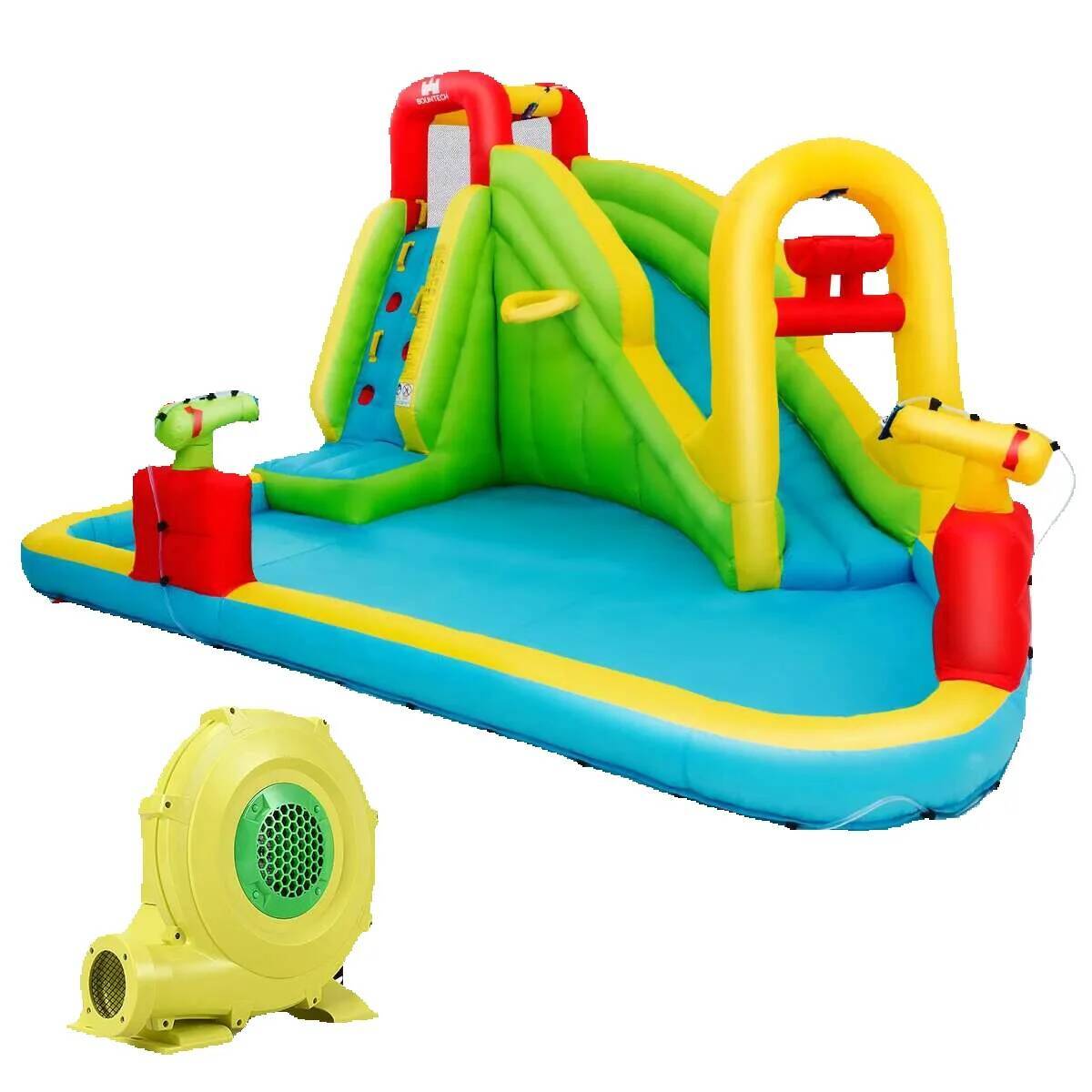 Iatable Outdoor Splash Water B - Kids Outdoor Jump House 评论和价格