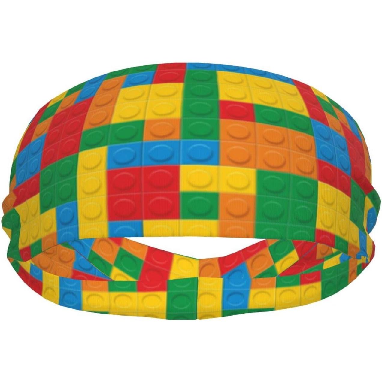 Colorful Building Blocks Print - Kids Outdoor Yoga 评论和价格