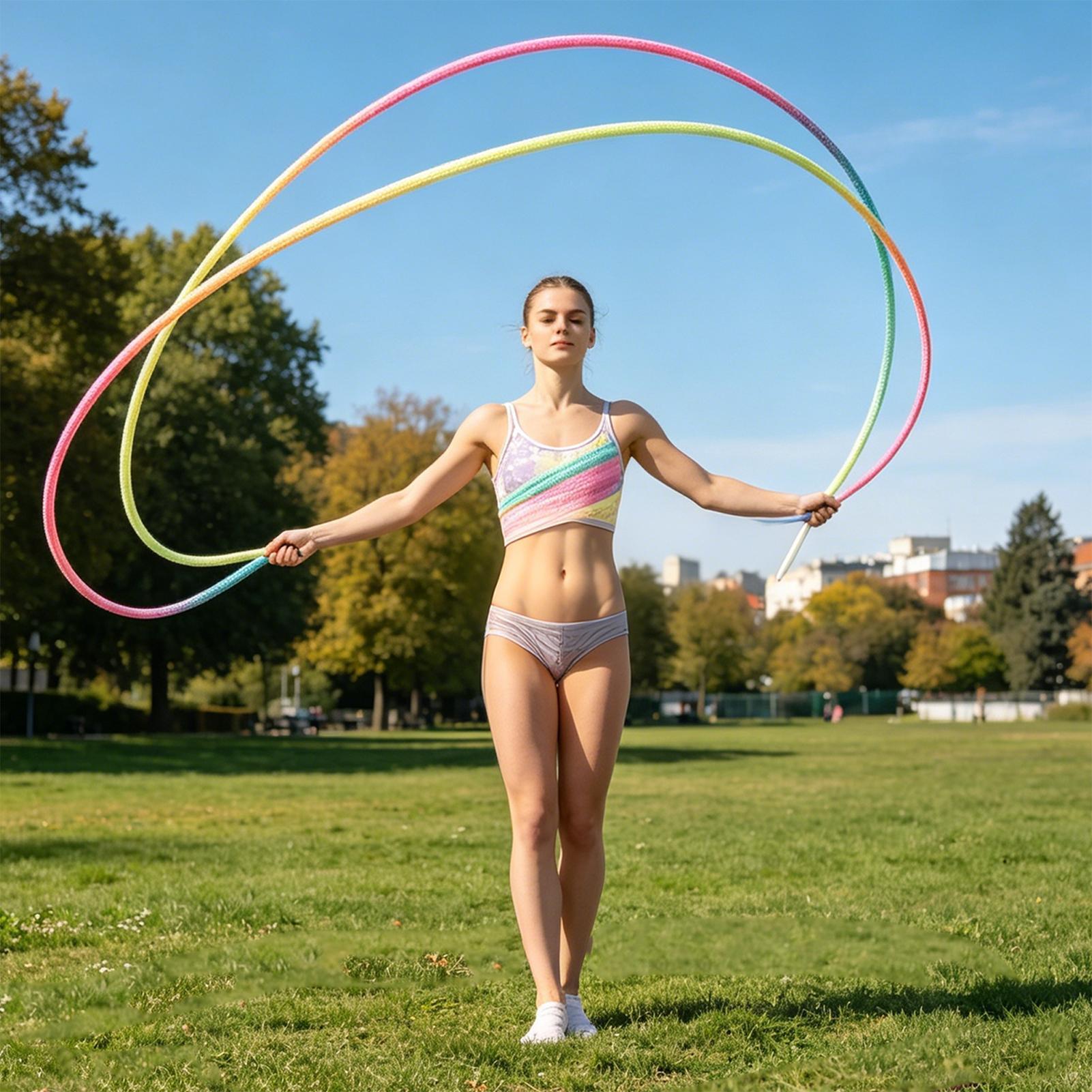 Outdoor Gymnastics Arts Rope 3 - Kids Outdoor Yoga 评论和价格