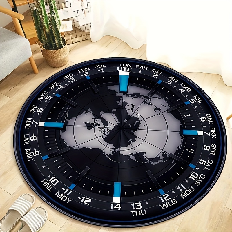 World Time Zone Clock Print Ro - Kids Outdoor Zone 评论和价格