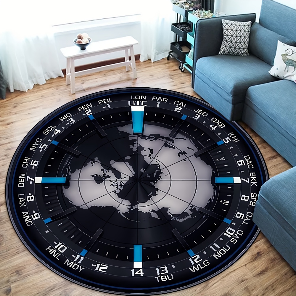 World Time Zone Clock Print Ro - Kids Outdoor Zone 评论和价格