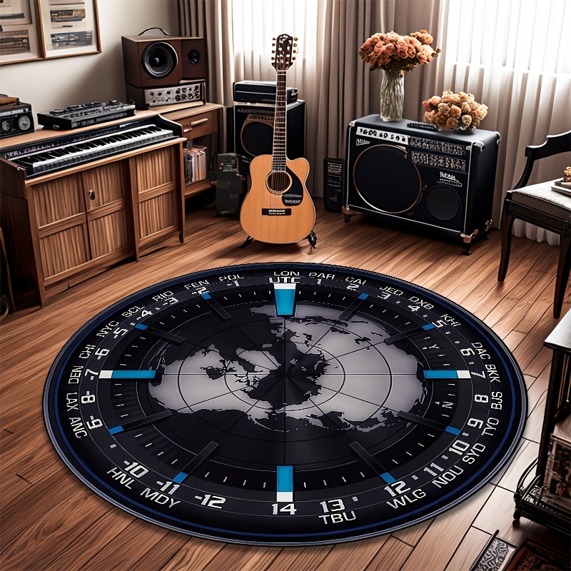 World Time Zone Clock Print Ro - Kids Outdoor Zone 评论和价格