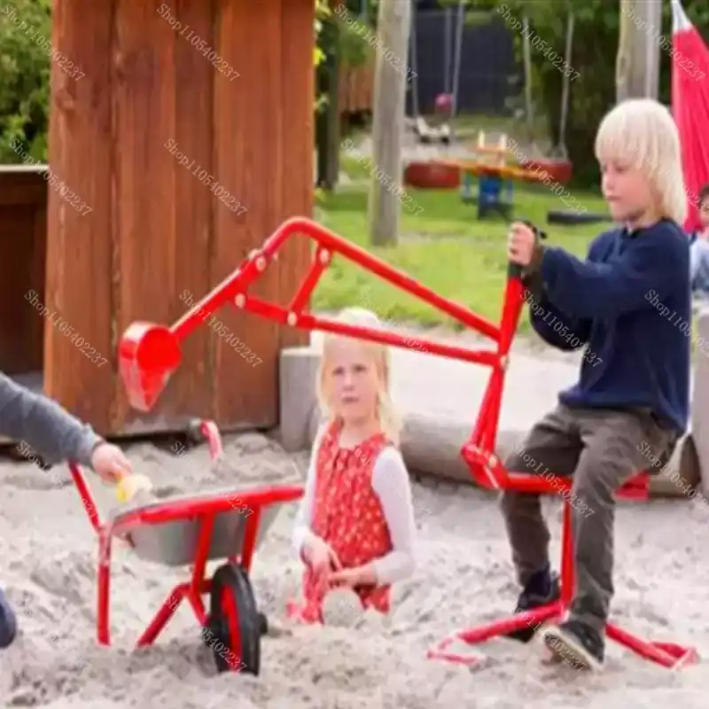 Kids Manual Sand Digger Ride O - Kids Outdoor Sandbox 评论和价格