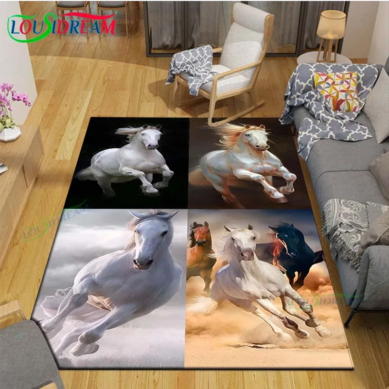 Fashion 3D Beautiful Horse Pri - Kids Outdoor Yoga 评论和价格