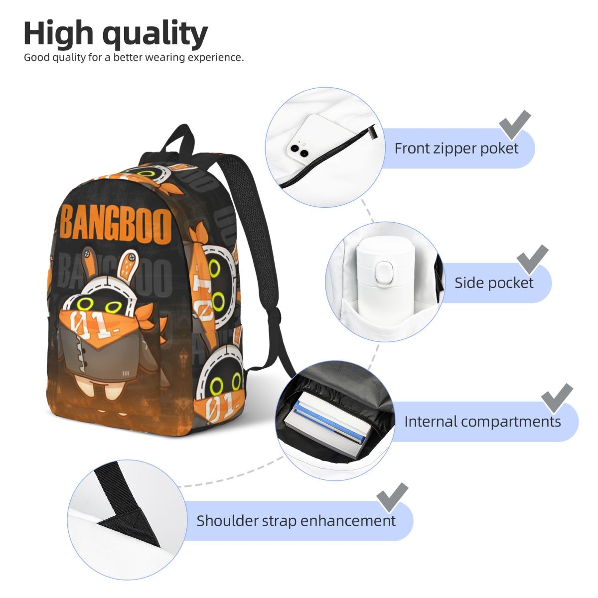 Bangboo Zenless Zone Zero Back - Kids Outdoor Zone 评论和价格