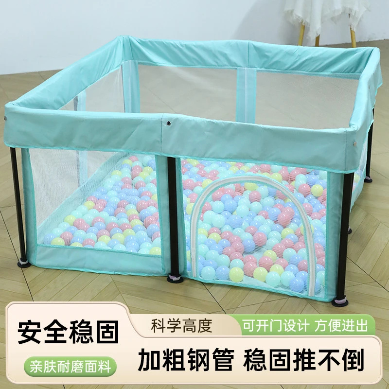 Foldable Tool-free Baby Plaype - Kids Outdoor Fence 评论和价格