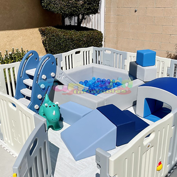 Baby PlaypeIndoor/Outdoor Soft - Kids Outdoor Fence 评论和价格