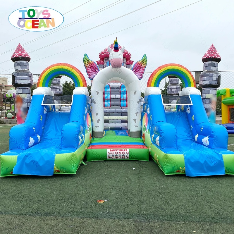 Customized Large Outdoor Playg - Kids Outdoor Jump House 评论和价格