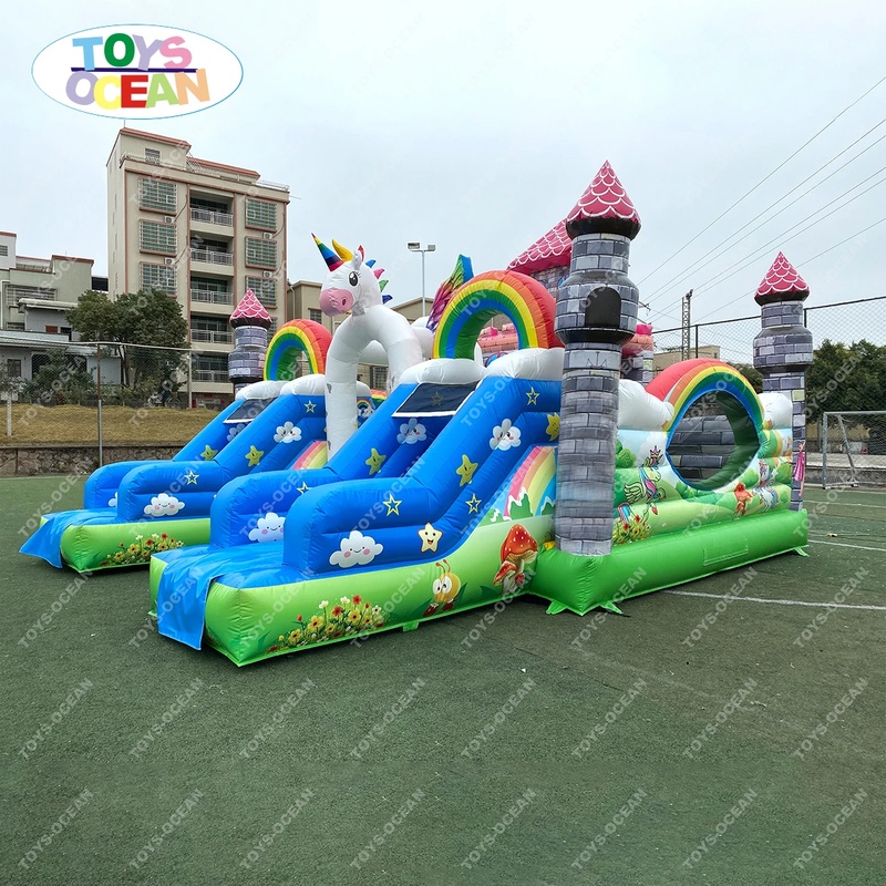 Customized Large Outdoor Playg - Kids Outdoor Jump House 评论和价格