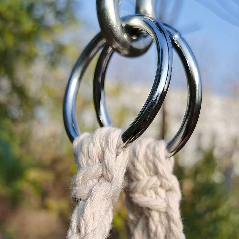 2025 Nordic Garden Handmade Kn - Kids Outdoor Hammock 评论和价格