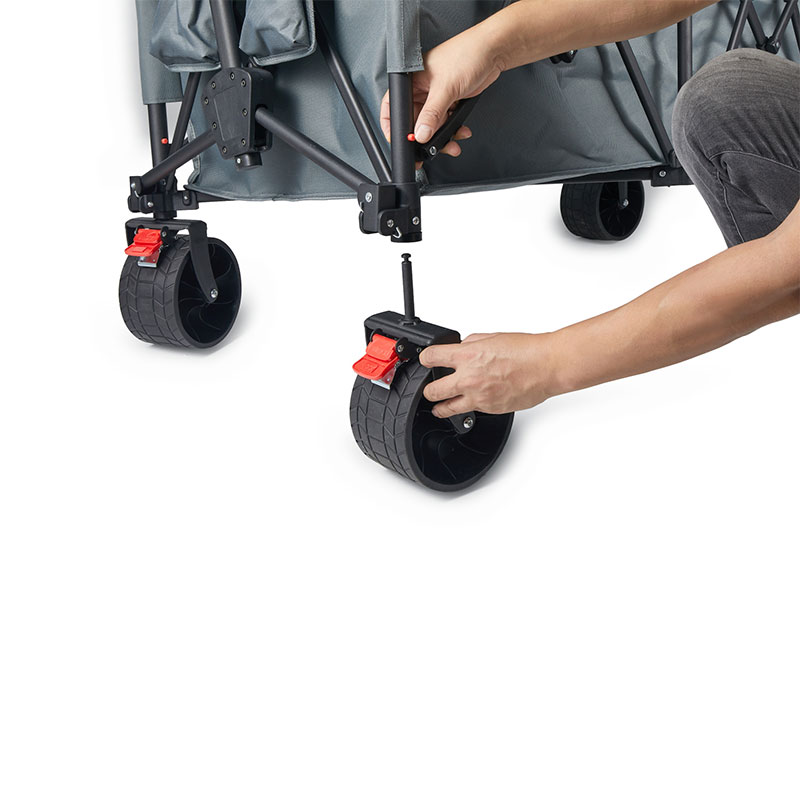 Folding Camping Wagon with Can - Kids Outdoor Wagon 评论和价格